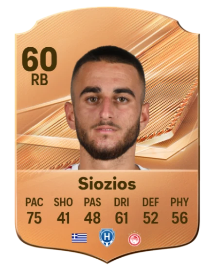 Siozios 60 Bronze RB FC 27 card