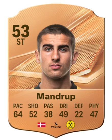 Mandrup 53 Bronze ST FC 27 card