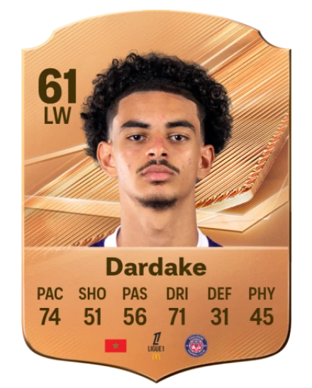 Dardake 61 Bronze LW FC 27 card