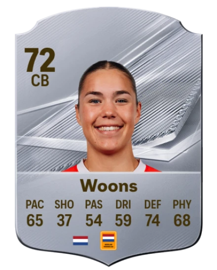 Woons 72 Common CB FC 26 card