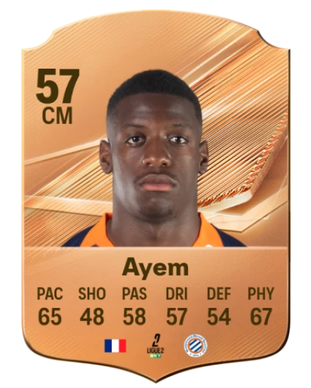 Ayem 57 Bronze CM FC 27 card