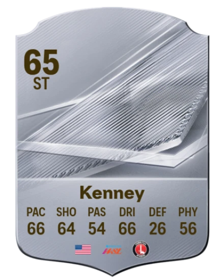 Kenney 65 Rare ST FC 26 card