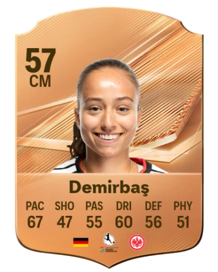 Demirbaş 57 Bronze CM FC 27 card