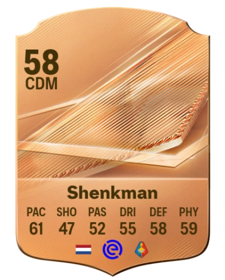 Shenkman 58 Bronze CDM FC 27 card