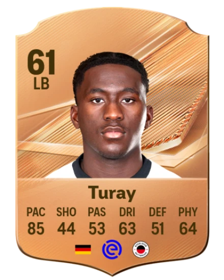 Turay 61 Bronze LB FC 27 card