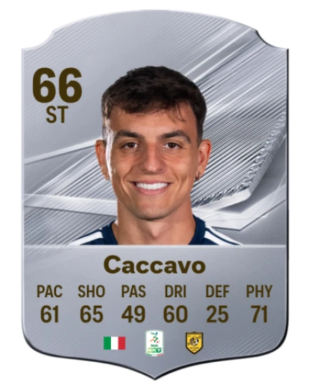 Caccavo 66 Common ST FC 26 card