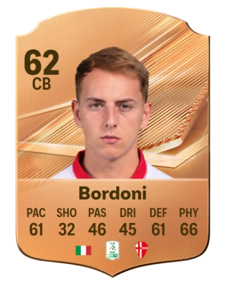 Bordoni 62 Bronze CB FC 27 card