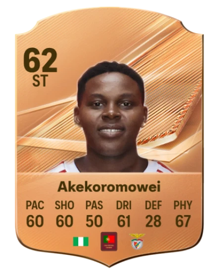 Akekoromowei 62 Bronze ST FC 27 card
