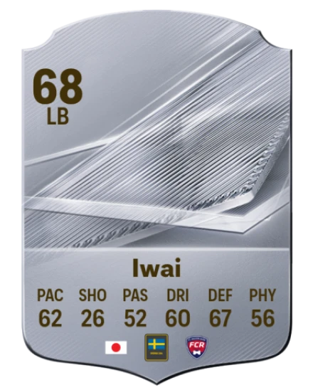 Iwai 68 Rare LB FC 26 card