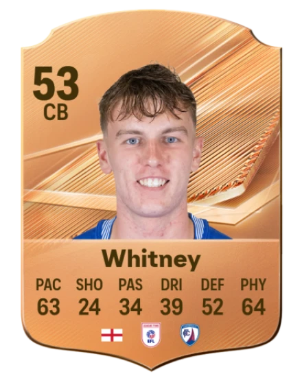 Whitney 53 Bronze CB FC 27 card