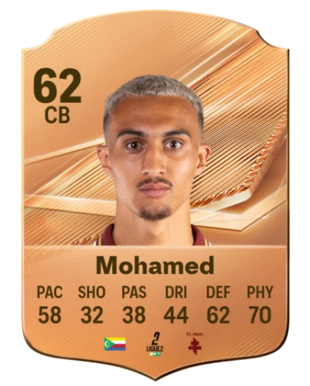Mohamed 62 Bronze CB FC 27 card