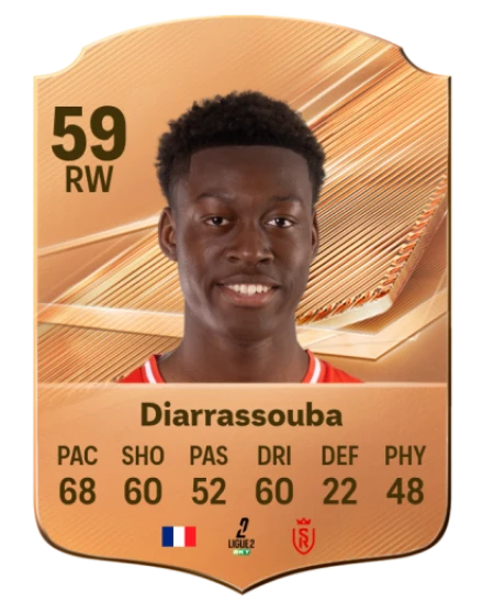 Diarrassouba 59 Bronze RW FC 27 card