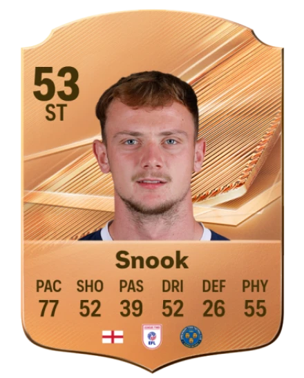 Snook 53 Bronze ST FC 27 card