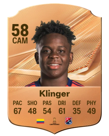 Klinger 58 Bronze CAM FC 27 card
