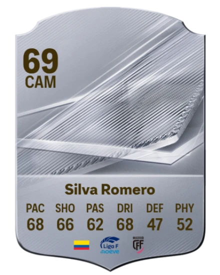 Silva Romero 69 Rare CAM FC 26 card