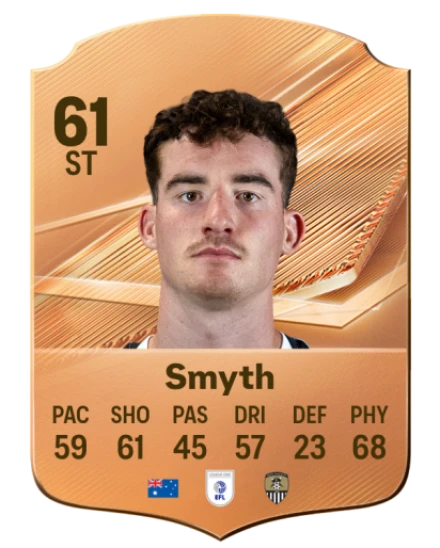Smyth 61 Bronze ST FC 27 card