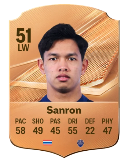 Sanron 51 Bronze LW FC 27 card