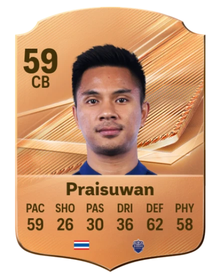 Praisuwan 59 Bronze CB FC 27 card