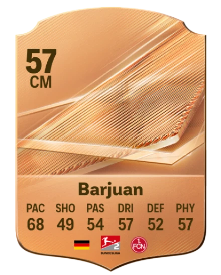 Barjuan 57 Common CM FC 26 card