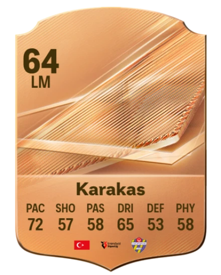 Karakas 64 Common LM FC 26 card