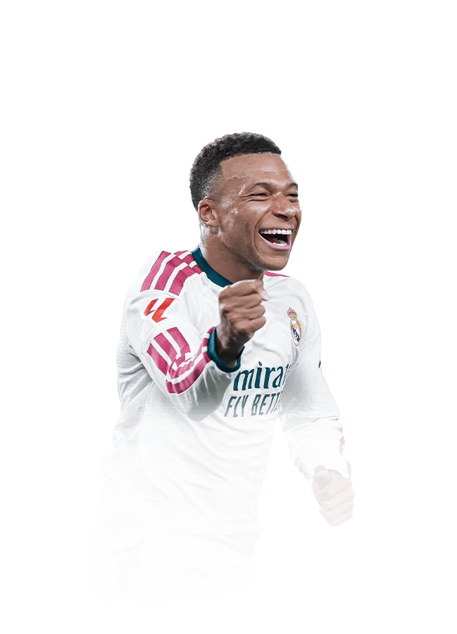 Mbappé 92 Team of the Week ST FC 27 card