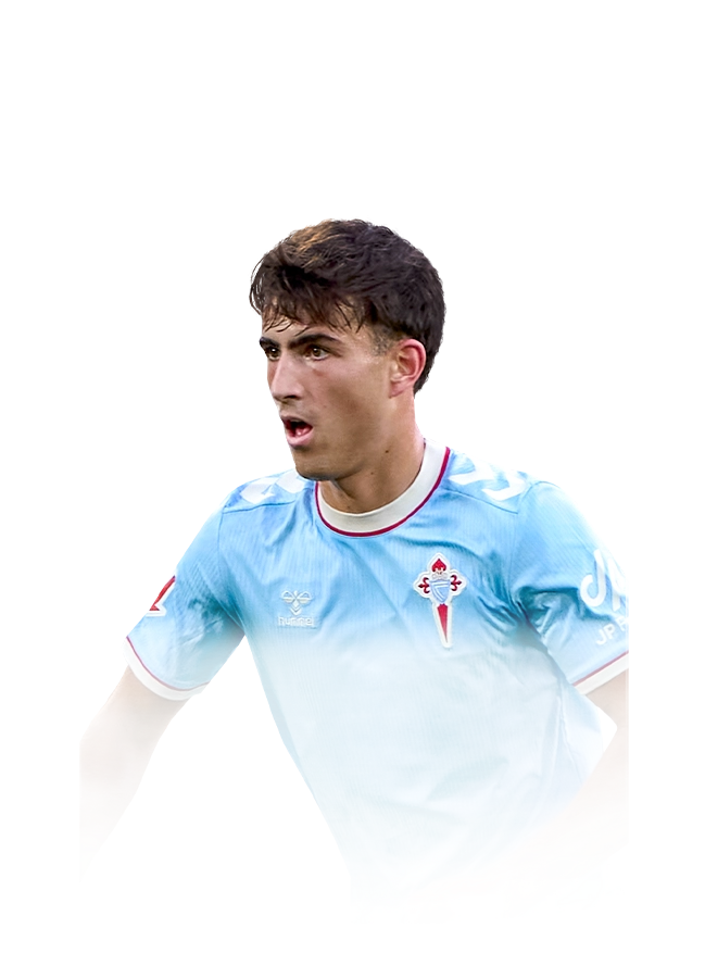 Javi Rodríguez 82 FUT Champions CB FC 27 card