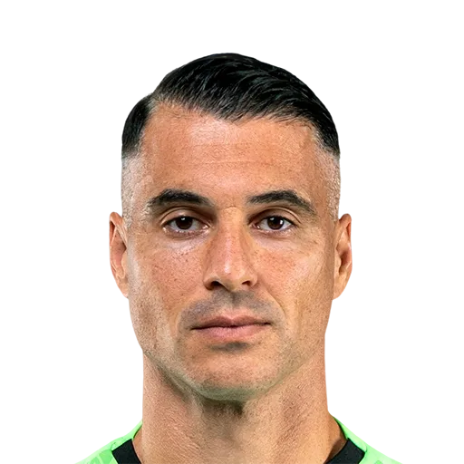 Andrés Fernández 72 Silver GK FC 27 card