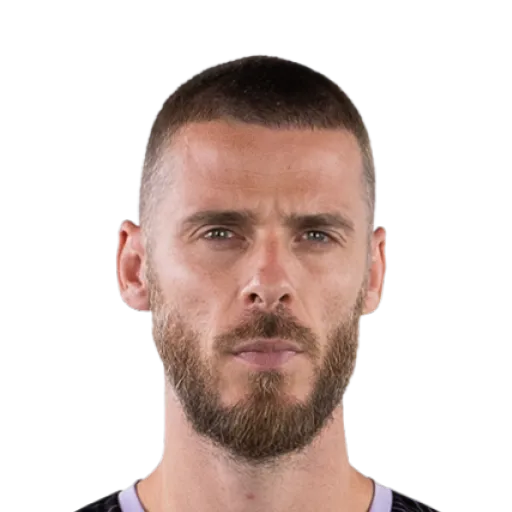 De Gea 83 Gold GK FC 27 card