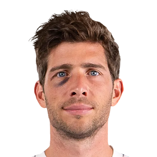 Sergi Roberto 75 Gold CDM FC 27 card
