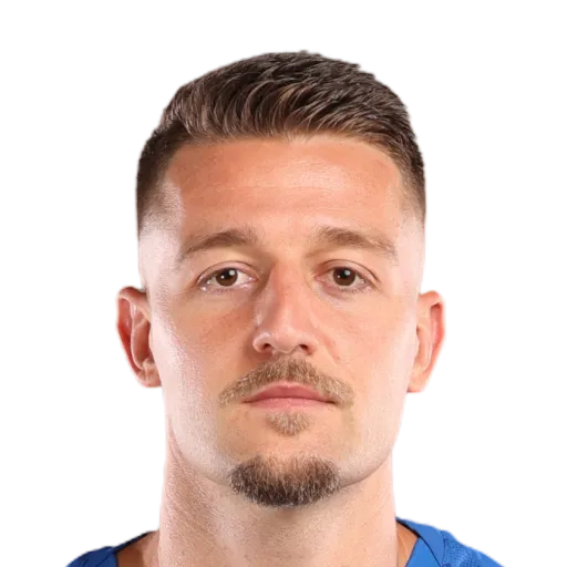 Milinković-Savić 84 Gold CM FC 27 card