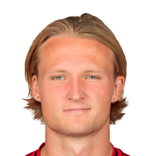 Dolberg 77 Gold ST FC 27 card