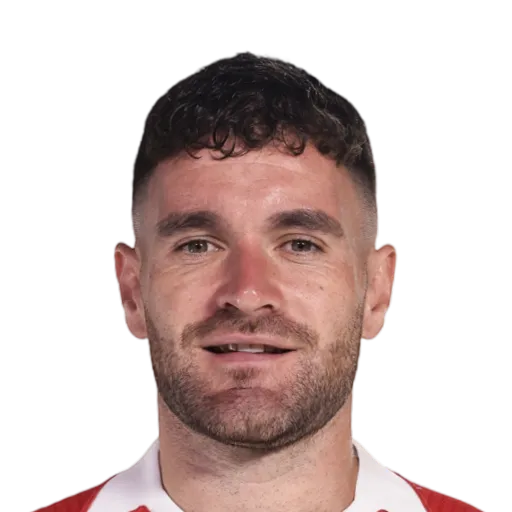 Javi Galán 77 Gold LB FC 27 card