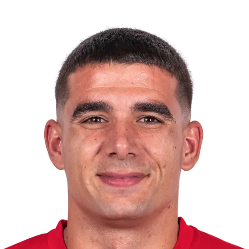 Víctor Gómez 78 Gold RB FC 27 card