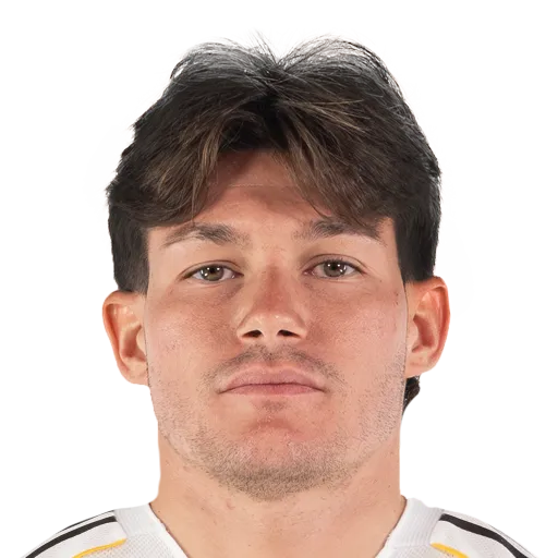 Fran García 77 Gold LB FC 27 card