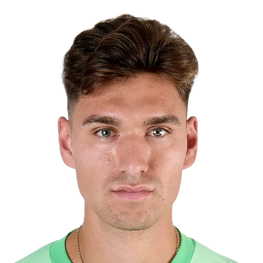 Adrián Rodríguez 68 Silver GK FC 27 card