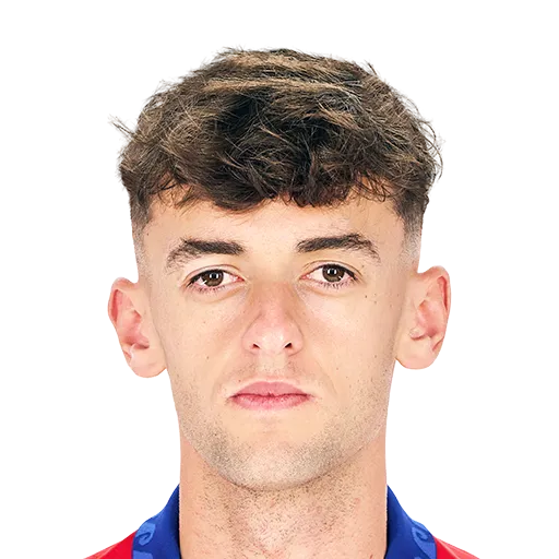 Aimar Oroz 76 Gold CAM FC 27 card
