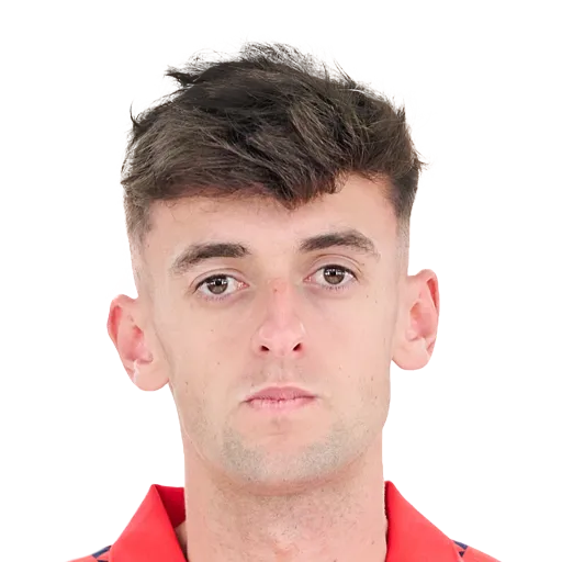 Aimar Oroz 76 Gold CAM FC 27 card