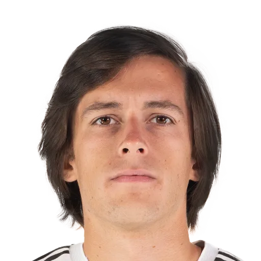 Álvaro Carreras 81 Gold LB FC 27 card