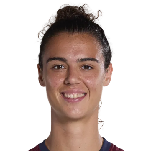 Carla Andrés 76 Gold CB FC 27 card