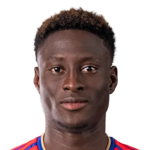 Ouédraogo 69 Silver LB FC 27 card