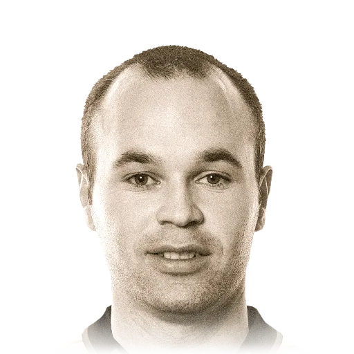 Iniesta 92 Base Icon CM FC 27 card