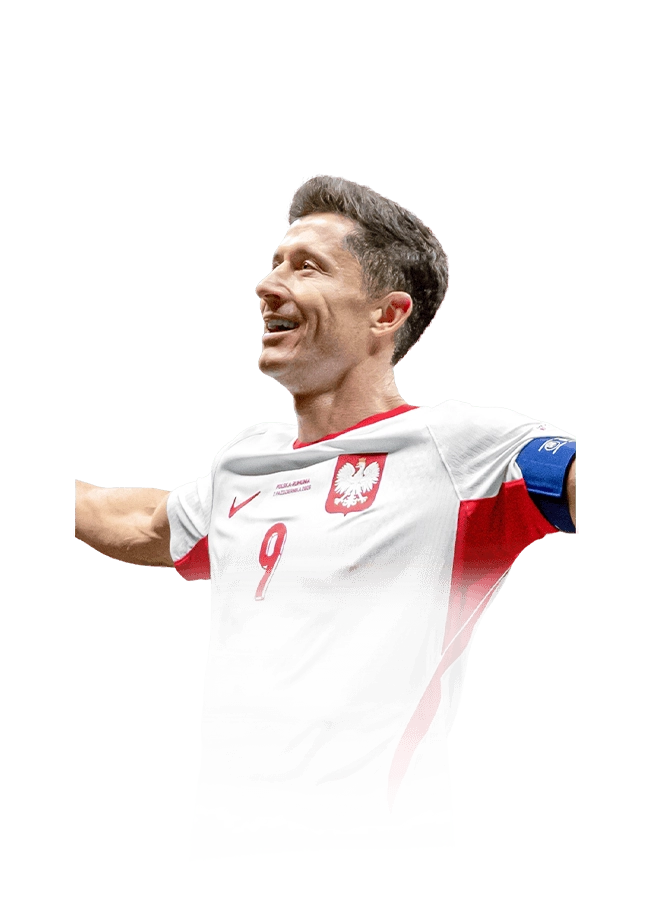 Lewandowski 85 Team of the Week ST FC 27 card