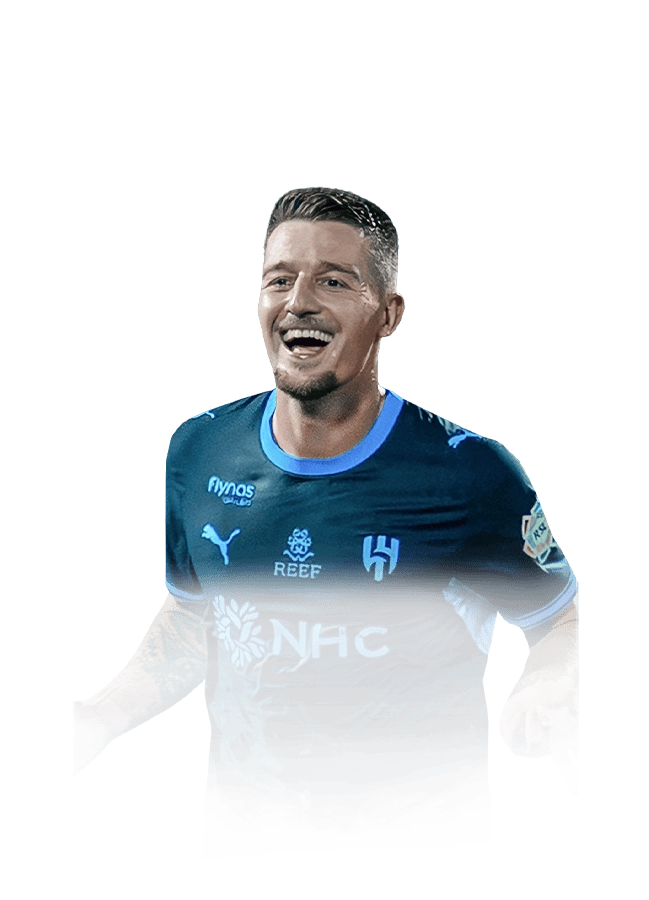 Milinković-Savić 85 Team of the Week CM FC 27 card