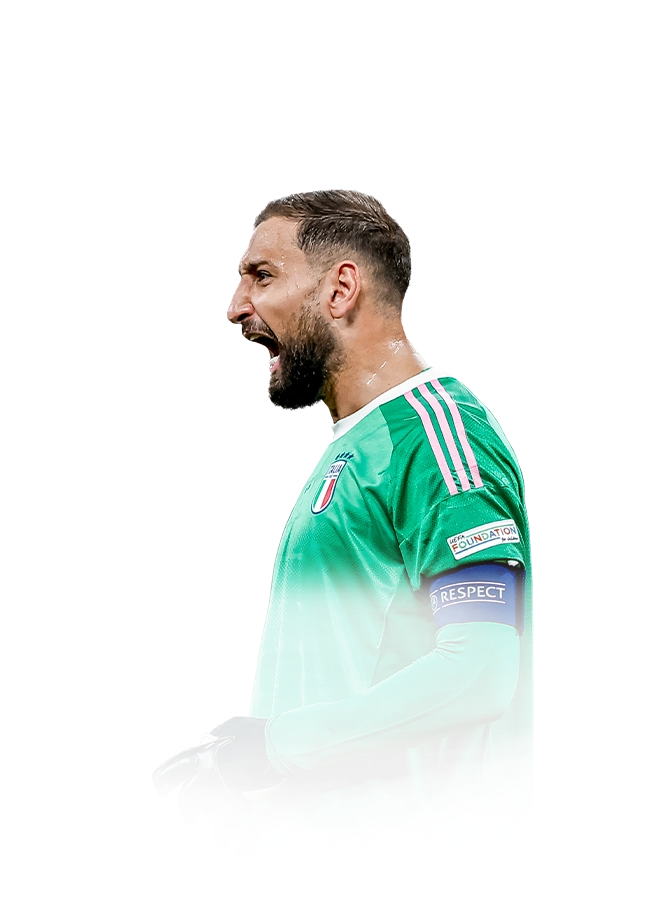Donnarumma 90 Team of the Week GK FC 27 card