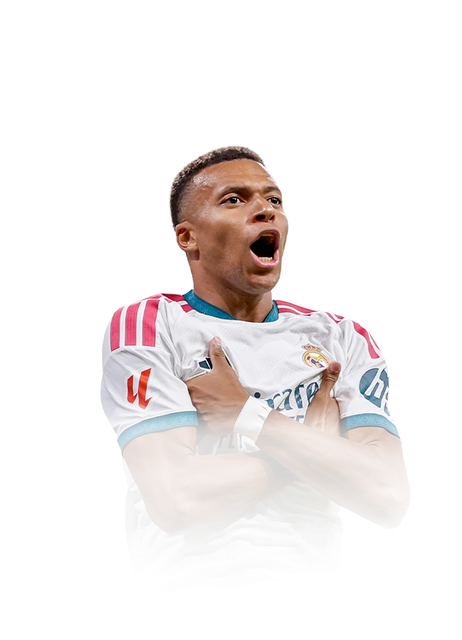 Mbappé 91 Destined for Glory ST FC 27 card
