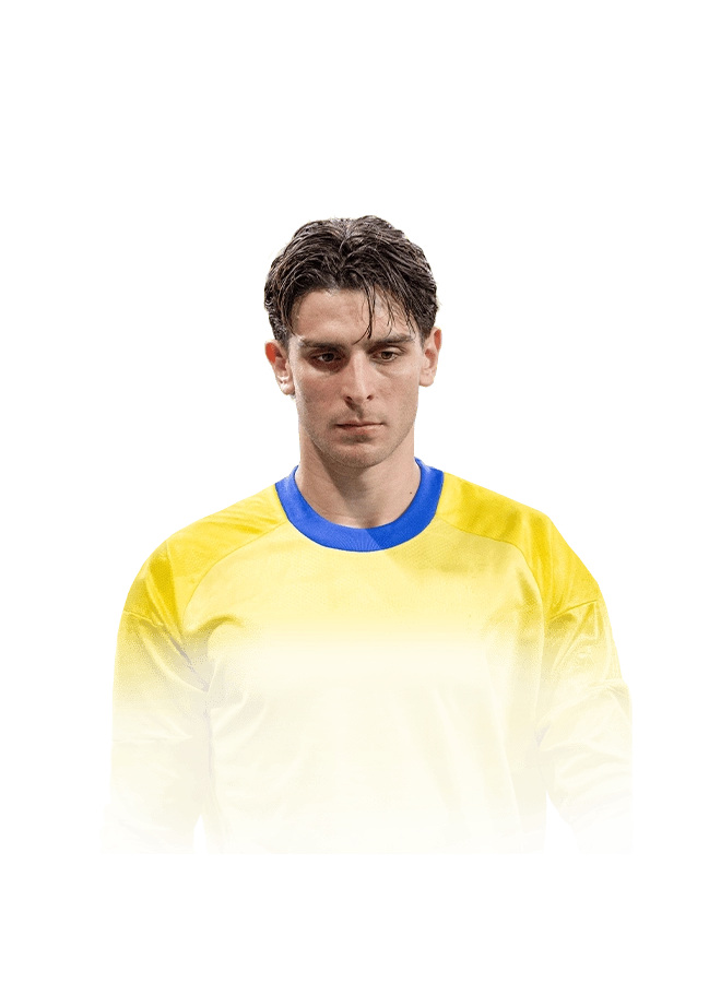 Tzolakis 81 Team of the Week GK FC 27 card