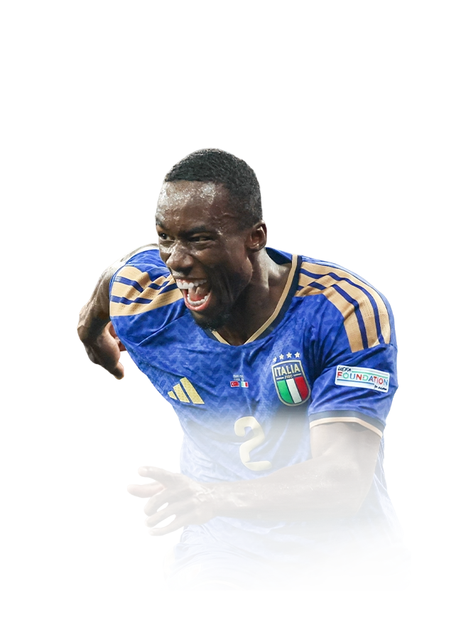 Kayode 83 Team of the Week RB FC 27 card