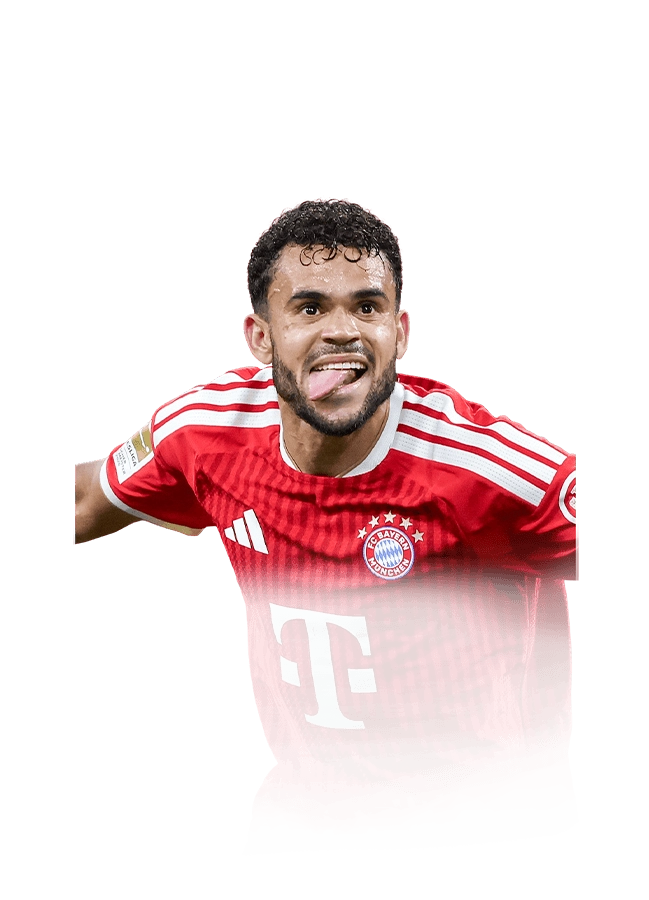 Díaz 89 Team of the Week LM FC 27 card